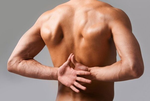 sakit belakang dengan osteochondrosis tulang belakang
