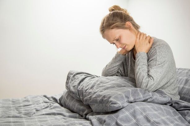 sakit leher disebabkan oleh osteochondrosis serviks