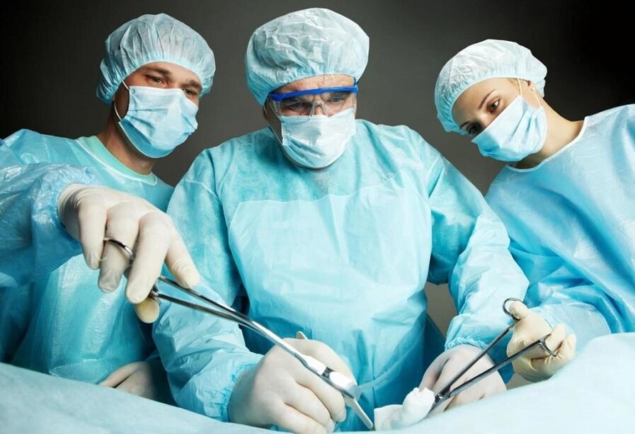 campur tangan pembedahan untuk osteochondrosis thoracic