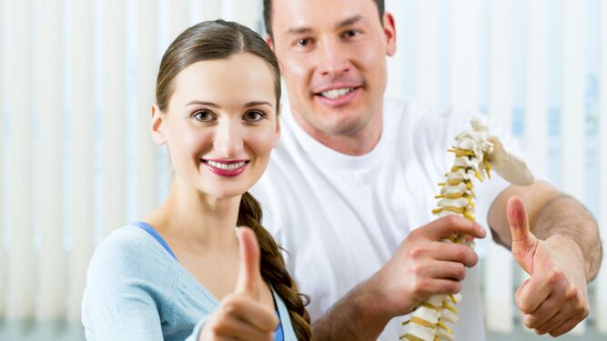 Dengan rawatan yang tepat pada masanya, perkembangan osteochondrosis boleh dihentikan.
